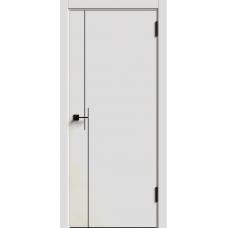 Дверь межкомнатная Дубрава Сибирь Галактика КОМЕТА 3 ПЭТ серый, глухое полотно, кромка, молдинг